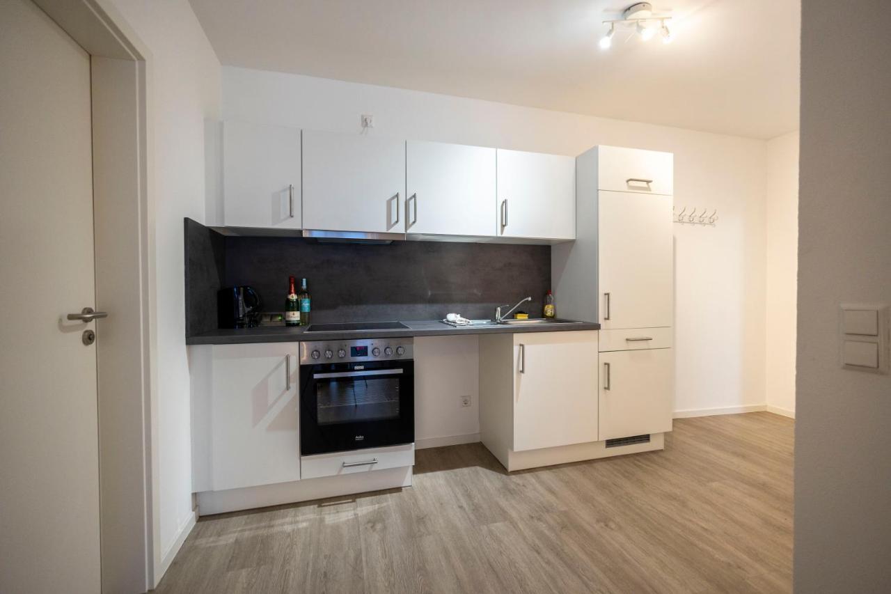 City Apartment Kuche Bad Im Zentrum Ravensburgs A06 Exterior foto
